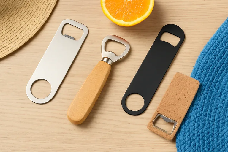 Materialen en opties voor bedrukte flesopeners