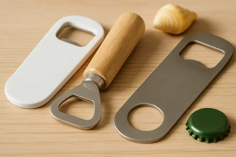 Materialen en opties voor bedrukte flesopeners